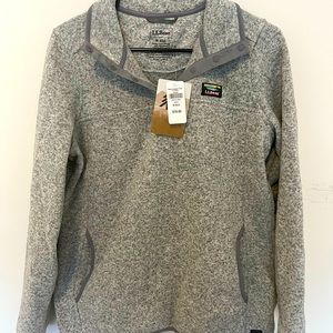 Women’s LLBean Sweater Fleece. Bought this Brand new with tags, wore it once